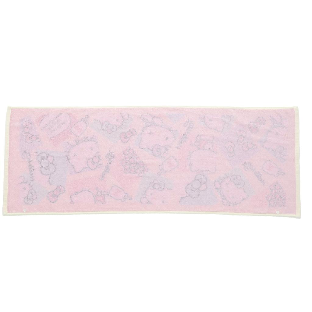Marushin Bath Sanrio Hello for and Character UV 3765001300 Children's Towel, Kitty, Beach, Pool, Girls, Boys, Design, Swimming, Protection,