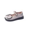 Girls Princess Leather Flats Spring Autumn Kids Single Shoes Student Stage Performance Shoes