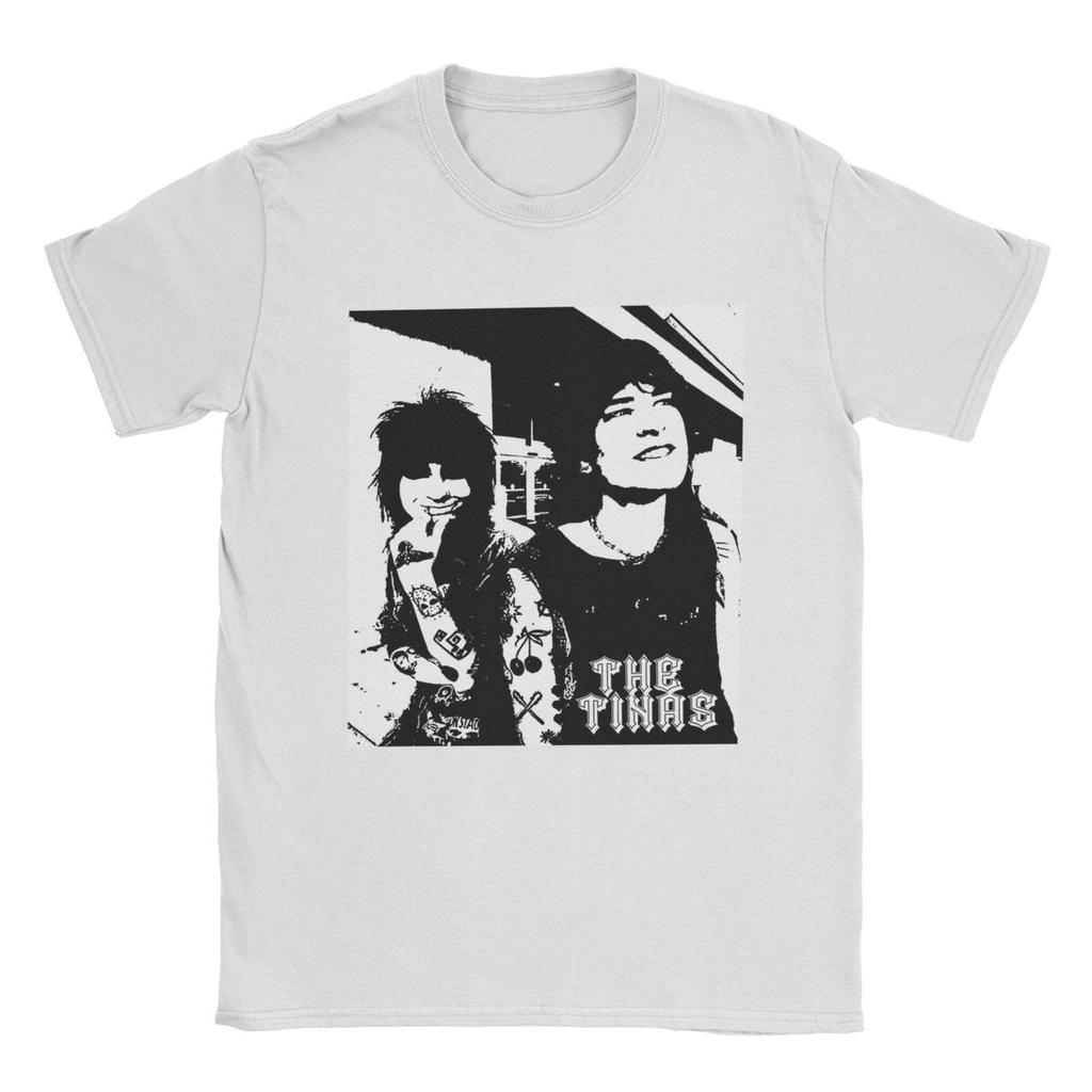 Jake Webber Johnnie Guilbert The Tinas T Shirts for Men Cotton Vintage T-Shirts Round Neck Tees Short Sleeve Clothes Summer