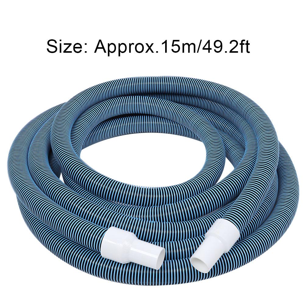1.5in Swimming Pool Pump Filter Connection Hose Suction Vacuum Head Cleaner Hose Cleaning Tool