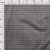 oneOone Cotton Flex Fabric Chevron & Triangle Geometric A  Printed Craft Fabric BTY 40 Inch