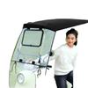 OEING Electric Bike Rain and Sun Canopy