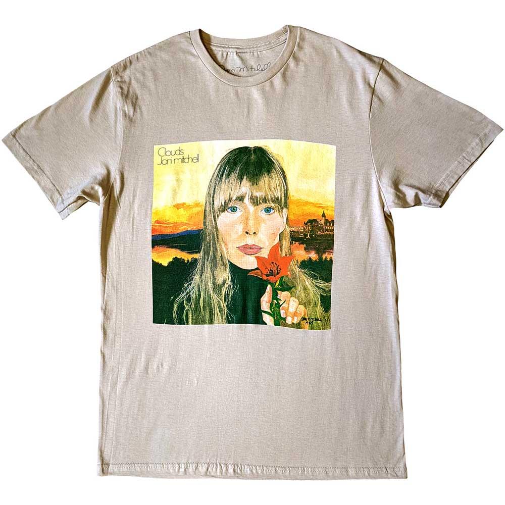 Joni Mitchell Unisex Adult Clouds T-Shirt