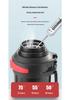 304 Stainless Steel Thermos Flask with Retractable Handle and Bowl - Large Capacity Travel Kettle for Camping