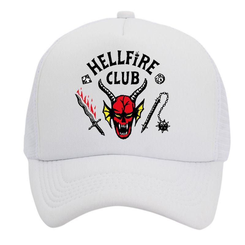 Stranger Things Thinking Cap Retro Trucker Hat With Unique Design Limited Edition Adjustable For Men Women And Kids