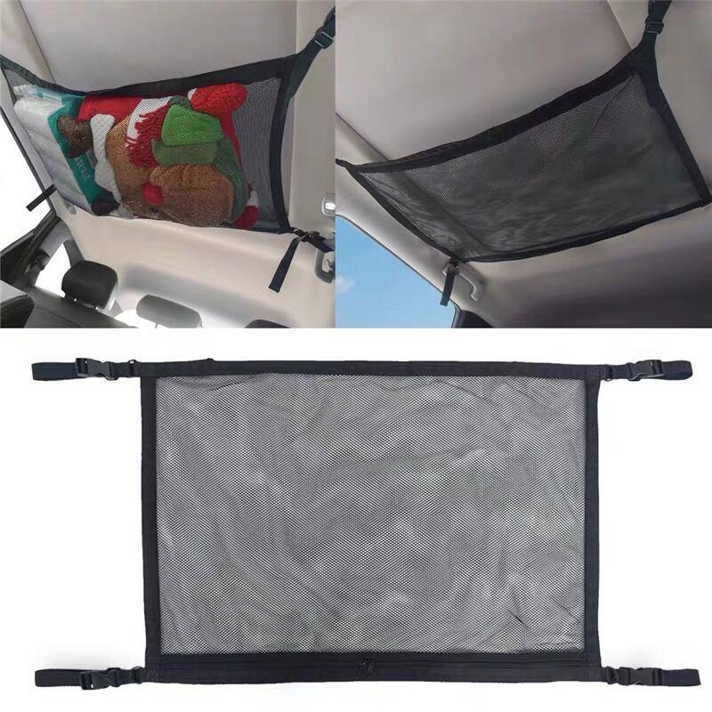 

Для Mercedes-Benz Vito W447 V Class Автомобильный потолок Сетка для хранения Карман Сумка для хранения на крыше автомобиля Сумка на молнии Полиэфирная сетчатая сумка