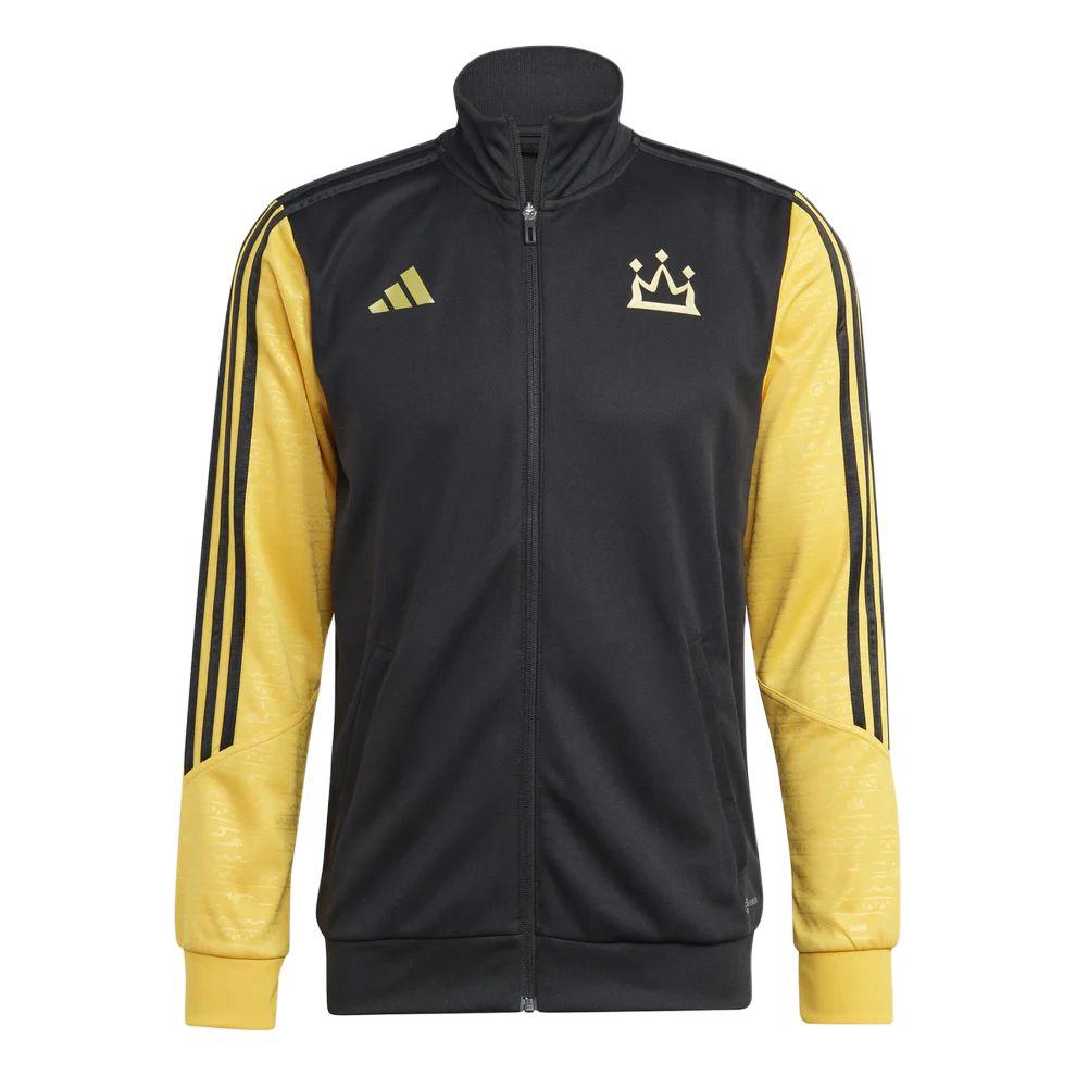 Adidas Aeroready Salah Moisture-Wicking Slim Fit Zip-Up Long Sleeve Jacket Men jackets HR8833 S