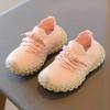 Children's Sports Shoes, Breathable Mesh Shoes, 2023 Spring and Autumn Boys' Casual Shoes, Knitted Girls' Coconut Shoes, Soft Soled Baby Shoes