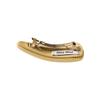 MIU MIU Logo Metal Hair Clip Women Accessories Yellow 5IF092_069_F0032