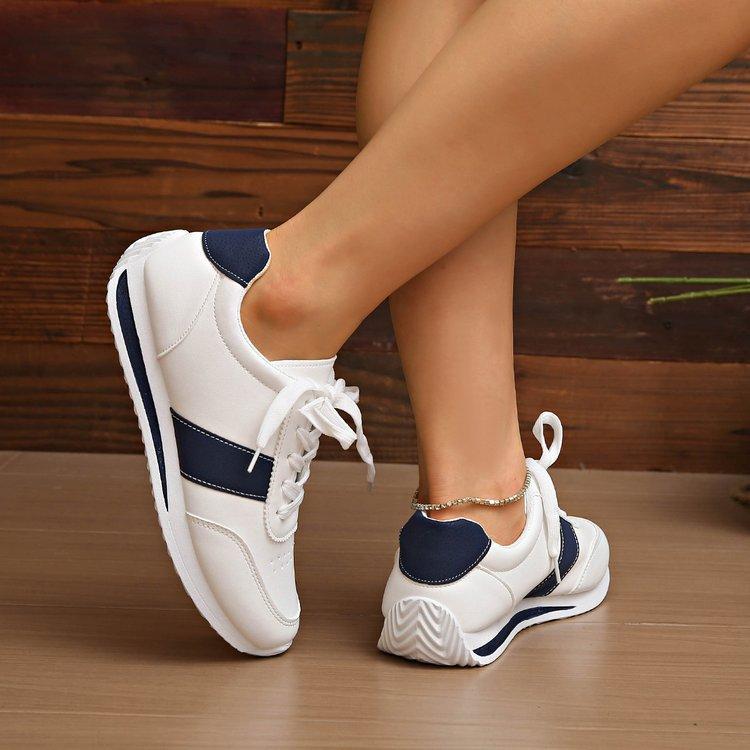 22 Spring, Summer, Autumn and Winter New Board Shoes Student Shoes Low-top Round Head Belt
