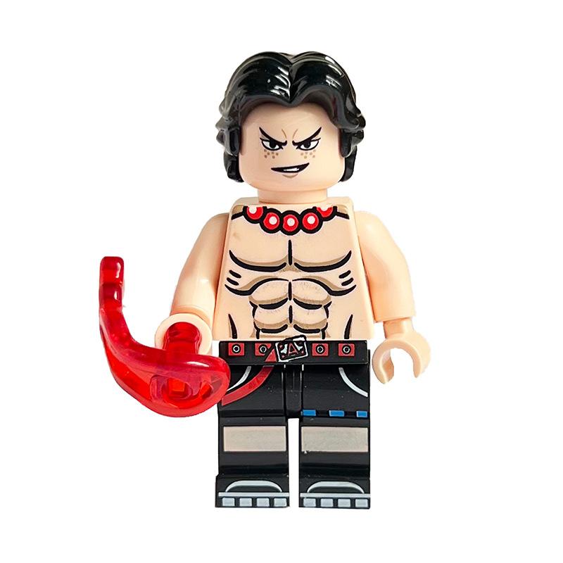 Ninja Warrior Superhero Doll With Weapon Single Building Block Assembly Toy
