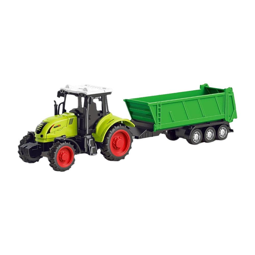 Simulations-Landwirtschaftsfahrzeuge Mini-Automodell Ingenieurfahrzeugmodell Traktor Ingenieurfahrzeug Traktor Spielzeugmodell für Kinder Geschenk