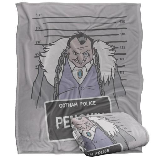 Batman Line Up The Penguin Blanket