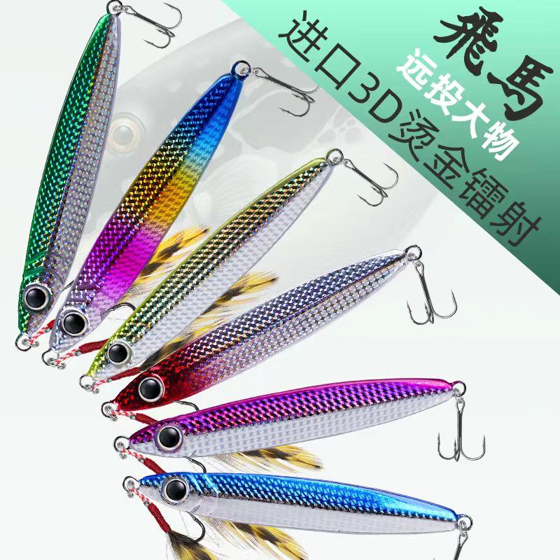 

Fish Scale Pattern Iron Plate Lure - Upturned Mouth Nemesis, Full Water Layer Fishing Bait 20g