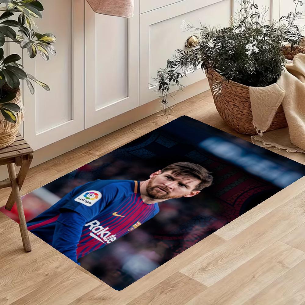 Messi Kitchen Mats Durable Bathroom Pads Comfortable Rugs Carpets For Kitchen Home Office Sink Laundry Room Bathroom Decor