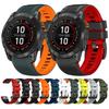 QuickFit 22mm 26mm Silicone Watch Band For Garmin Fenix E 8 5 5X 6X 7 7X/Epix Pro Gen 2 TACTIX/Mk2 Mk2i G1/MARQ/Enduro 3 2 Strap