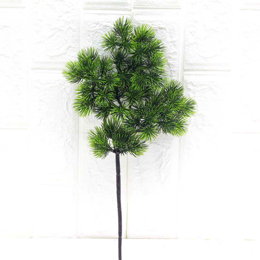 Arhat Pine Potted Plant - Simulated Pine Needles for Landscaping or Christmas Decor