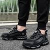 Rotating Button Safety Shoes Men Steel Toe Sneaker Air Cushion Work Man Puncture Proof Work Safety Industrial Protective Shoes