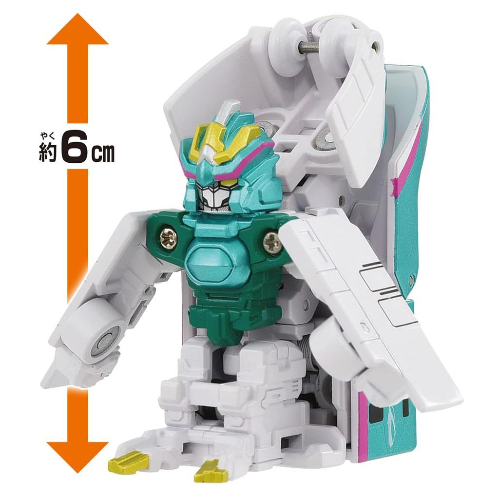 Takara Tomy Plarail Shinkalion CW Quick E5 Hayabusa Toy Train for Ages 3 and Up Change!
