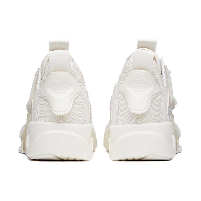 Anta Life Collection G6 Soup Anti-Slip Wear-Resistant Low-Top Skateboard Shoes Women's Ivory White Sneakers