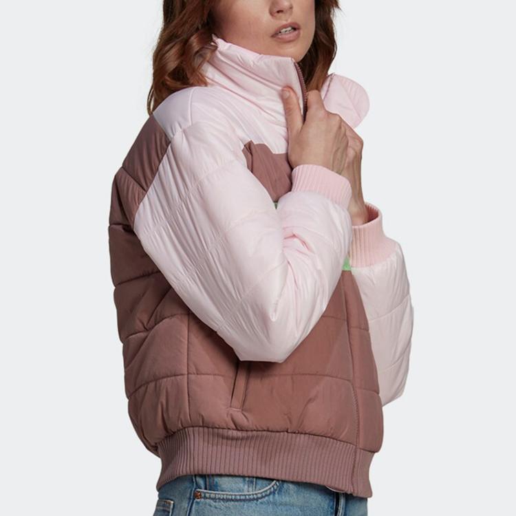 adidas Chaqueta de plumón Originals para mujer Rosa Transparente HK5246