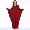 Dubai Plus Size Batwing Sleeve Casual Dress for Women - Muslim Robe