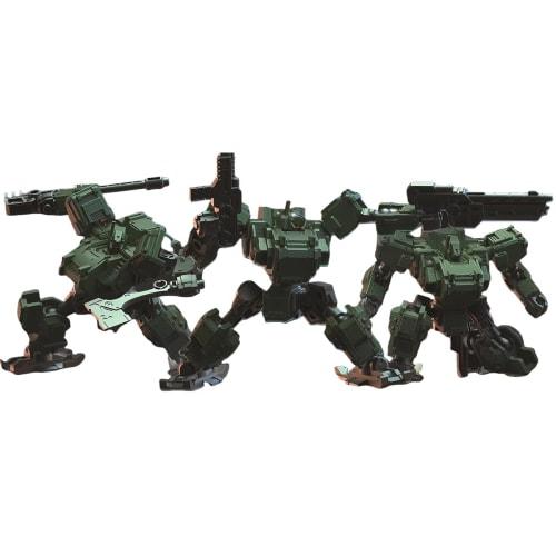 

HiPlay Chief Continent 3-Minute Plan Shield Team Forest Green, Approximately 70mm Tall, Pre-Colored Plastic Model Kit