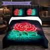 Set Biancheria da Letto 3 Pezzi in Microfibra con Fantasia Rugby Inglese Copripiumino Decorativo per Camera da Letto Uso Domestico