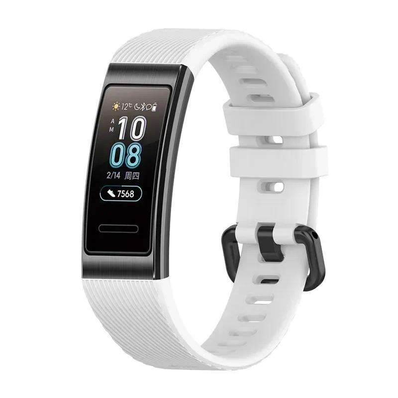 Curea moale din silicon pentru ceas inteligent Huawei Band 3 Pro 4 Pro Brățară Correa Pentru Huawei Band 3 TER-B09/TER-B29S Brățară de încheietură tip buclă