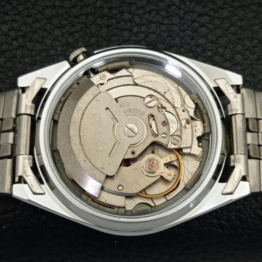 REFURBISHED VINTAGE SEIKO 5 AUTOMATIC 6309A JAPAN MENS D/D WHITE WATCH A318611-9