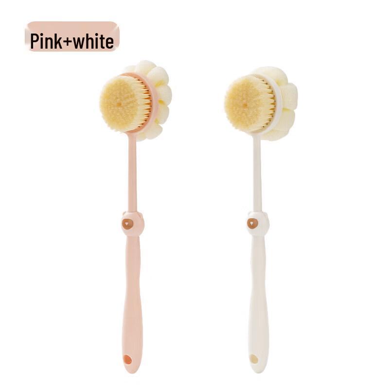 LIEI Long Handle Double-Sided Bath Back Scrubber