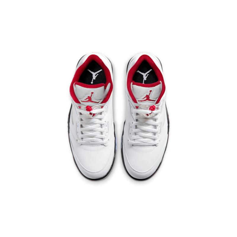 Jordan 5 Retro Low Golf Fire Red Silver Tongue Jordan CU4523-100