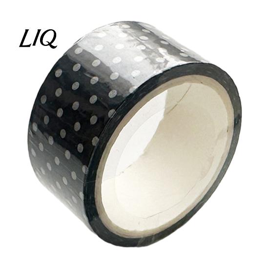Vielseitiges Design Washi Tape Schwarz Weiß Gitterband, Karomuster Dekoratives Abdeckband Mattierte Textur für Kunst, DIY-Basteln, Notizbücher, Planer,