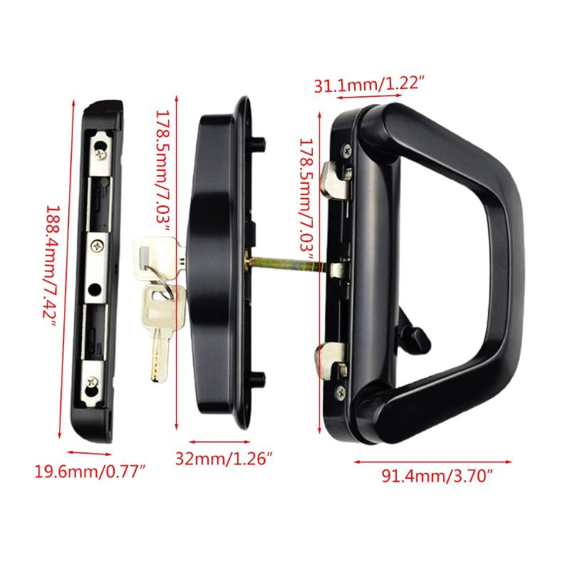 Replace Old / Damaged Door Handles Quickly & Easily Reversible Door Handle