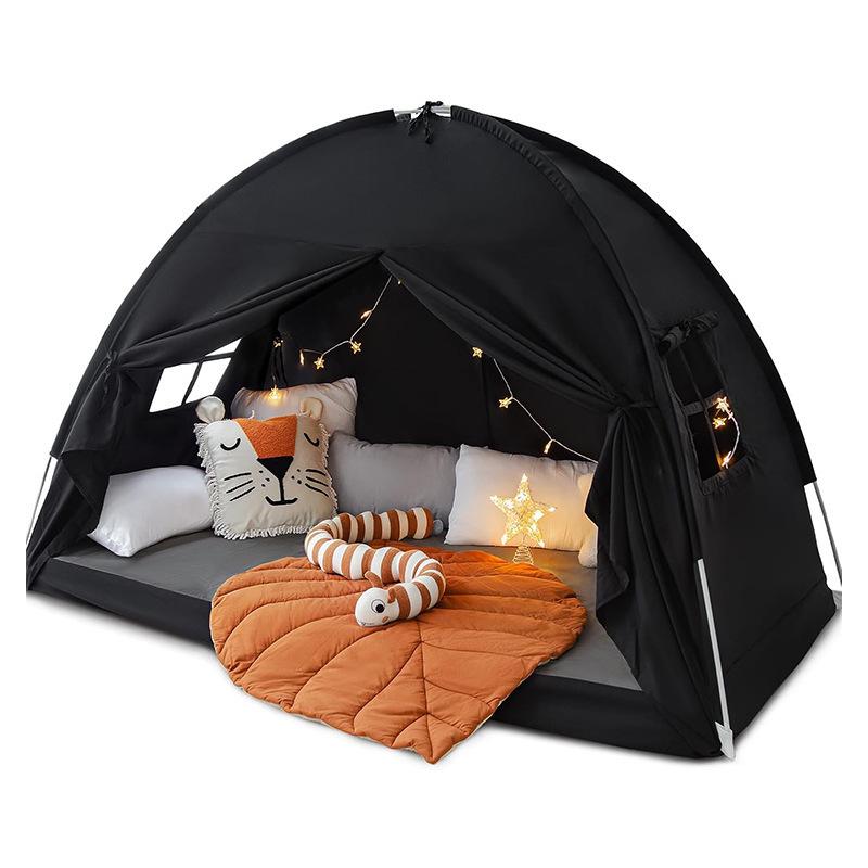 Children's Indoor Cotton Tent: Breathable Secret Base Cabin for Sleeping (Kids/Boys/Adults)