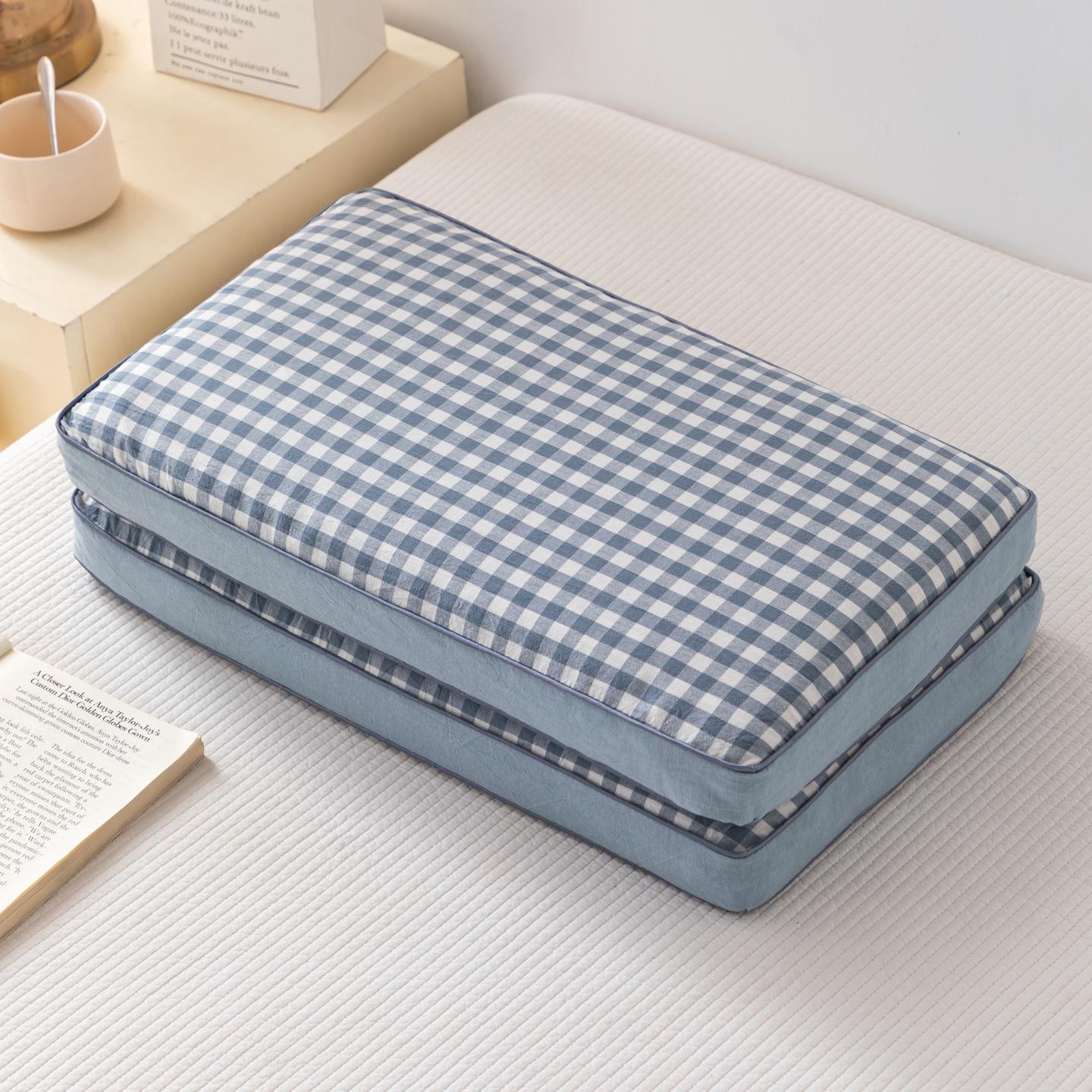 Men s Cervical Support Buckwheat Pillow - Dormitory and Home Use Small 28x48cm, 1.4kg