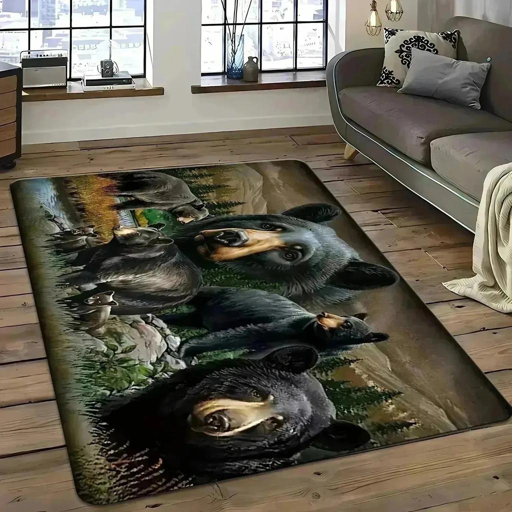 1PC Pumpkin pattern Door Mats Kitchen Rugs Non-Slip Pop arts design Living room Rugs Bath Mat Carpet for Home Sink Laundry Decor