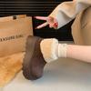 Premium Retro Thick Sole Heightened Thick Velvet Thickened Warm Snow Boots Women's 2025 Winter New Small Cotton Boots