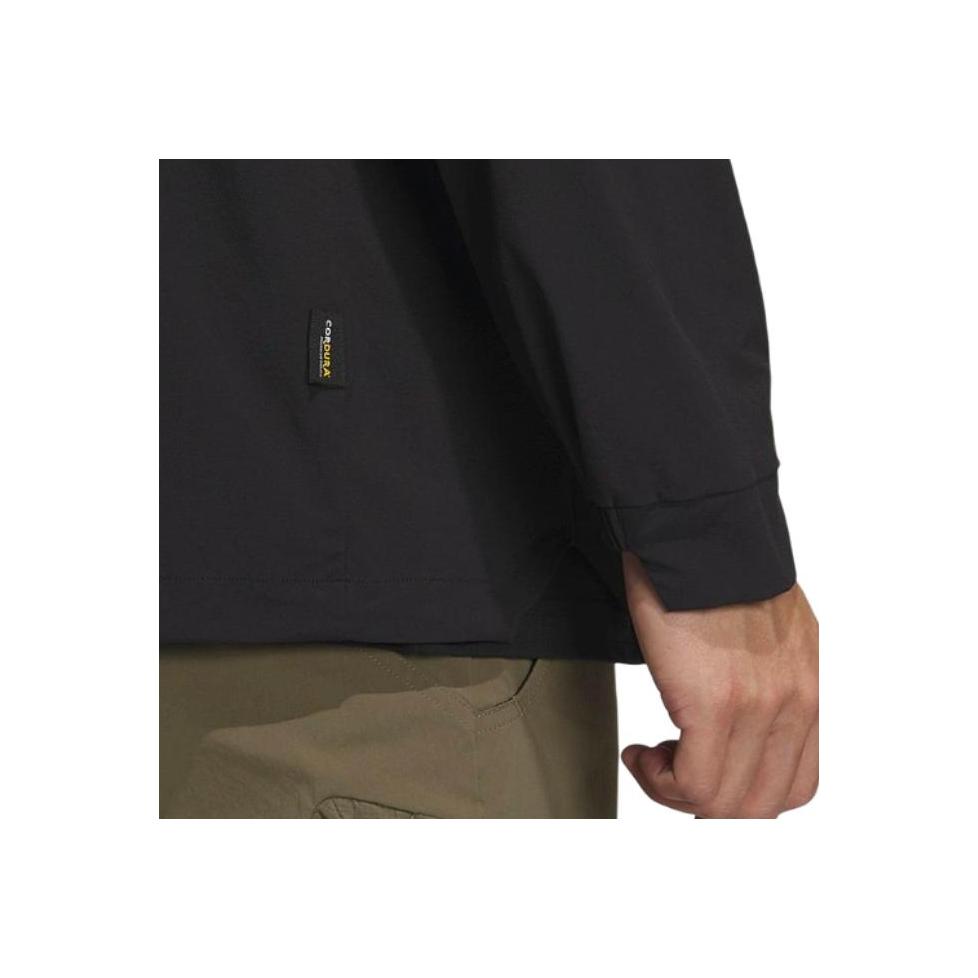 Adidas Hooded Long Sleeve Jacket Men Jackets Black IC1969