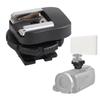Black ABS CSM‑3 Hot Shoe Adapter Flash Mount Adapters for Camcorder Camera Accessory