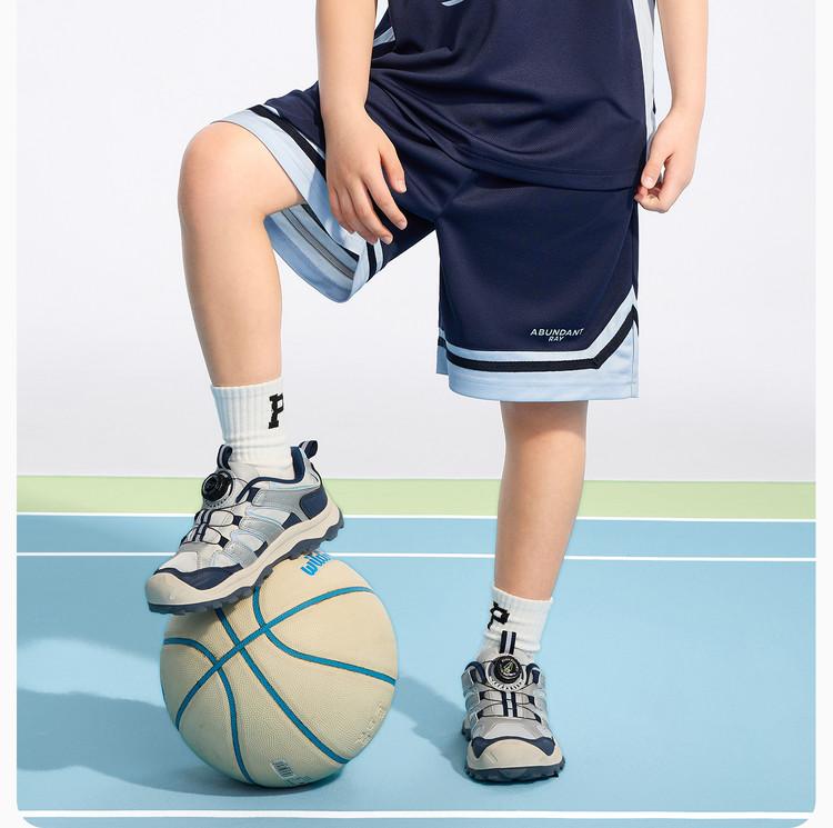 Left West Boys' Short-sleeved Sports Basketball Set