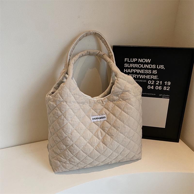 Podzim Zima Velkokapacitní Crossbody Kabelka - Jednoduchý Ležérní Studentský Dojížděcí Styl