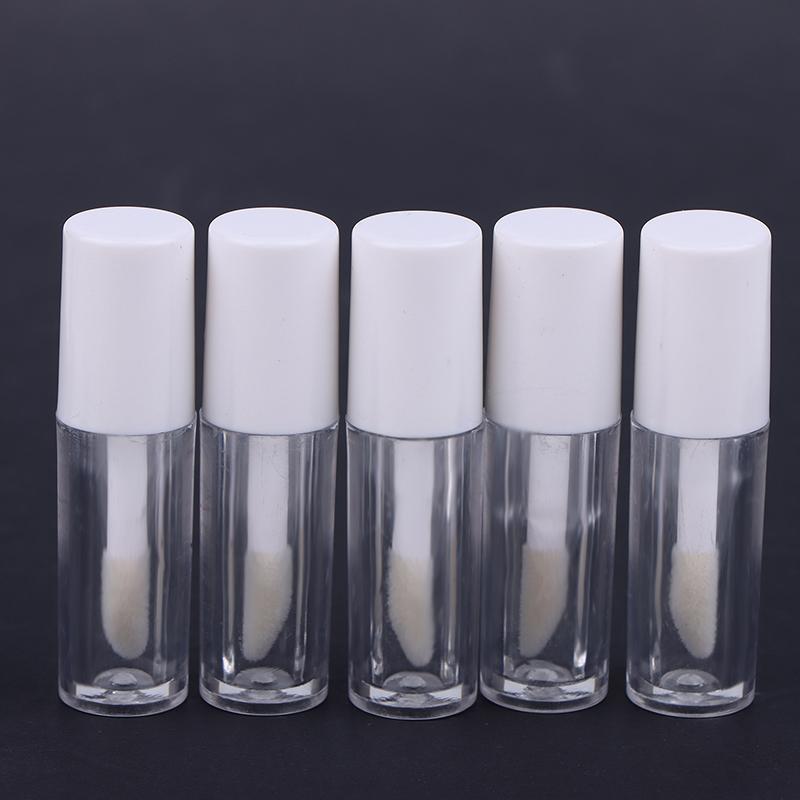 1/5 Pcs 1.2g Diy Plastic Portable Liquid Lipstick Container Mini Empty Lip Gloss Tube
