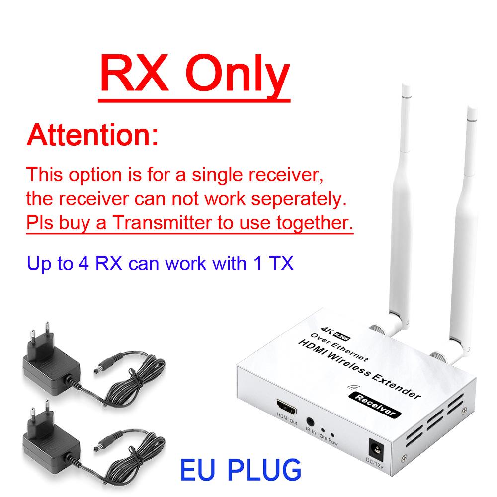 4K Wireless HDMI Extender and Receiver 150M for Screen Projection