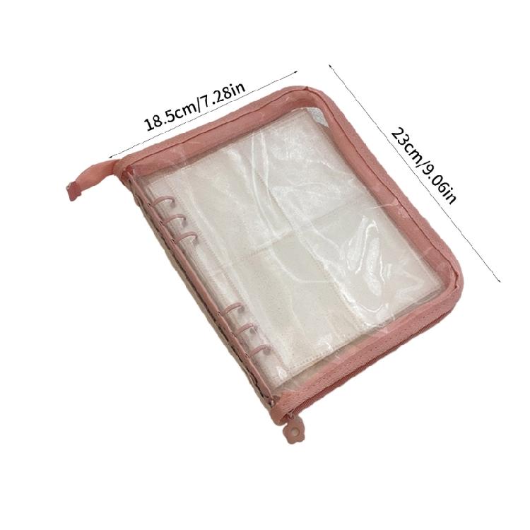Anti-oxidation Jewelry Organizer Album Earrings Storage Booklet Transparent Necklace Bracelet Rings Holder Case Pouch