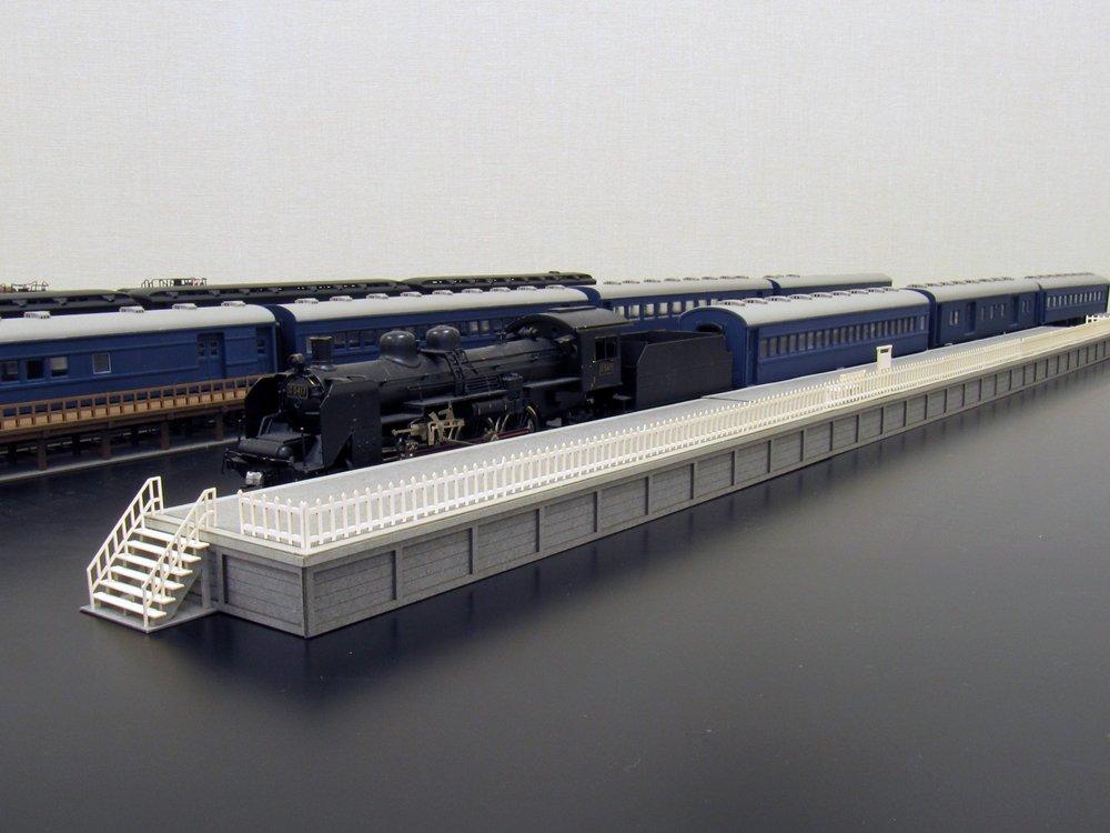 Sankei Diorama Series Platform 58A Extension Paper Craft 1/87 MK05-23