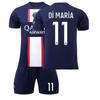 2022-23 PSG Heimweißes Trikot #30 Messi #7 Mbappé #4 Ramos #11 Di María Fußballtrikots