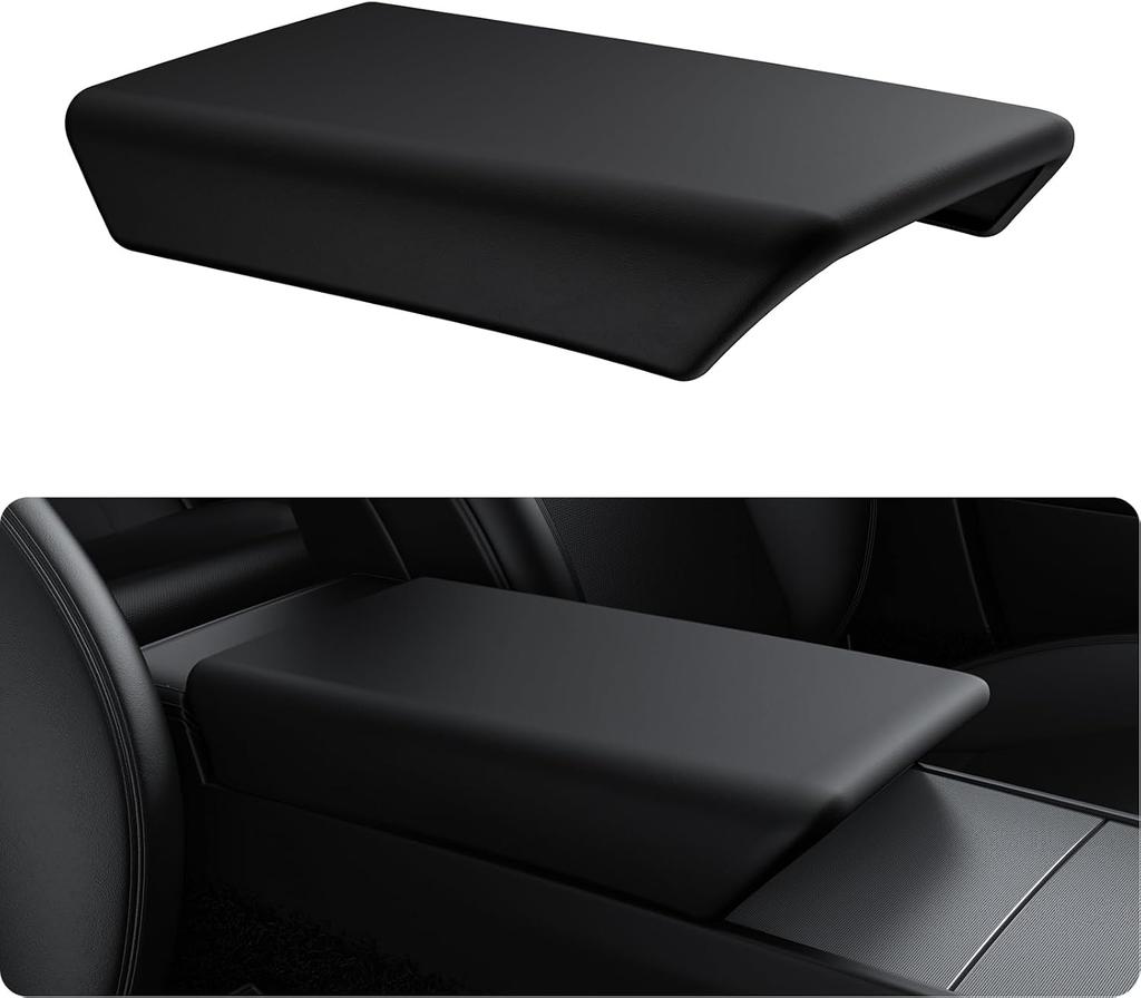 TPE 2025 2026 For Tesla Model Y Center Console Armrest Cover Juniper/Model 3 Highland Non-Slip Arm Rest Protector Accessories