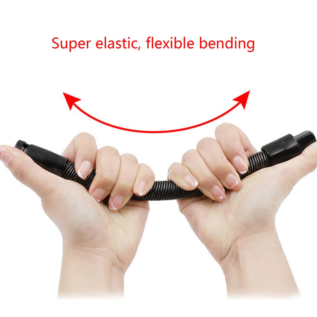 Electric Wrench Sleeve Socket Extension Tool Universal Rod Bendable Flexible Shaft Hose Shaft Connection Metal Link