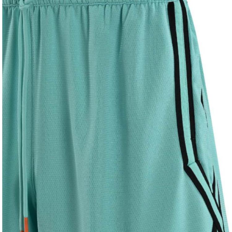 New Nike Dri Fit Wnba Striped Colorblock Quick Dry Shorts 'Mint Green' DR5645-305